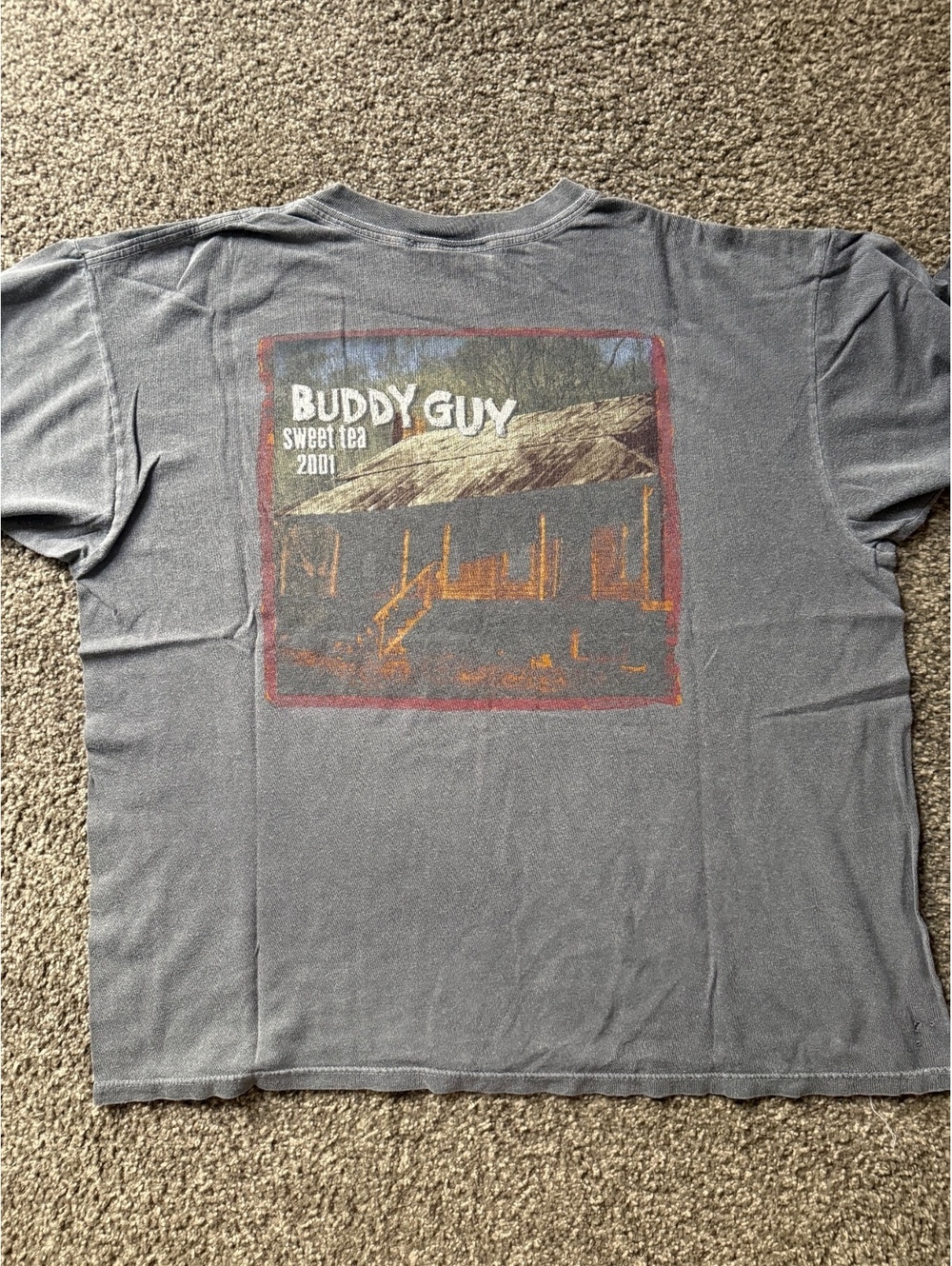Vintage 2001 Buddy Guy "Sweet Tea" Promo Tee | Size Large